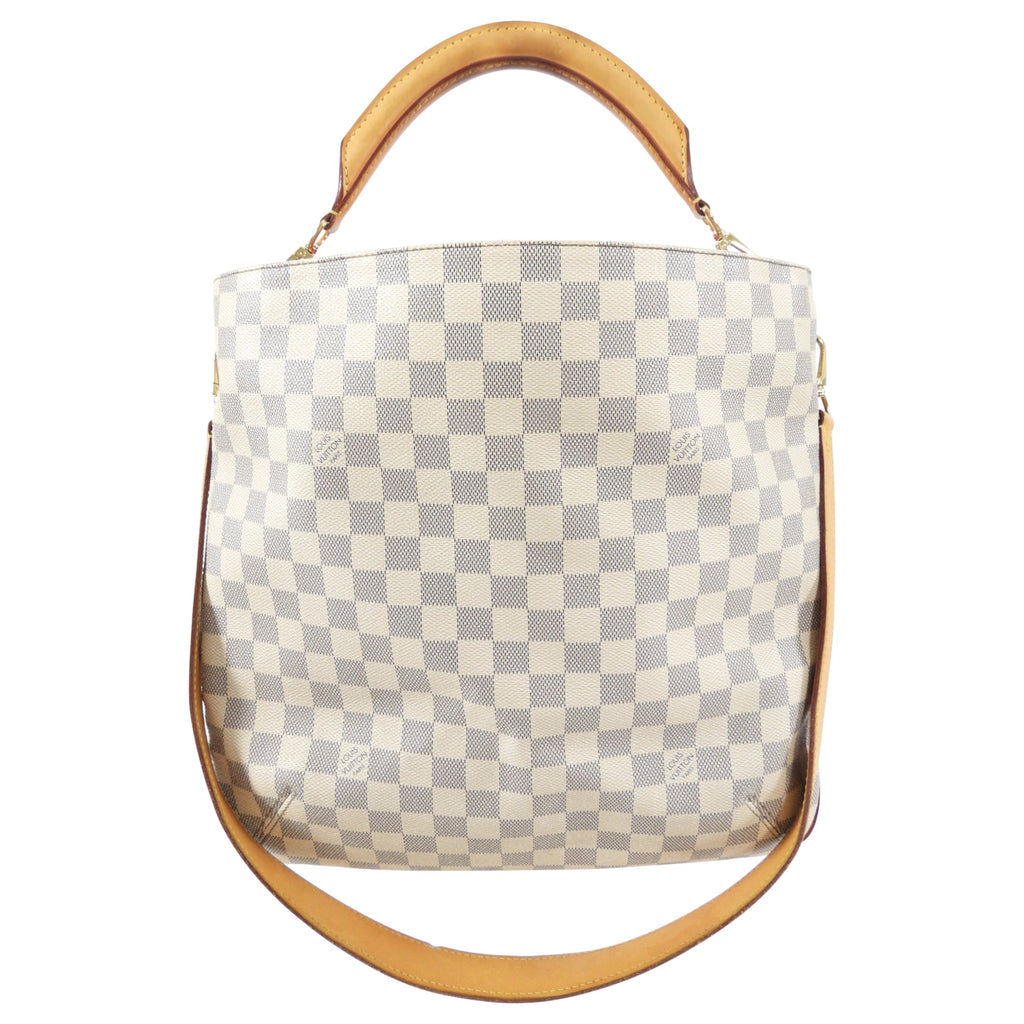 Louis Vuitton Damier Azur Soffi Two-Way Shoulder Tote Bag