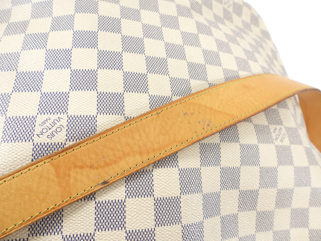 Louis Vuitton Damier Azur Soffi Two-Way Shoulder Tote Bag