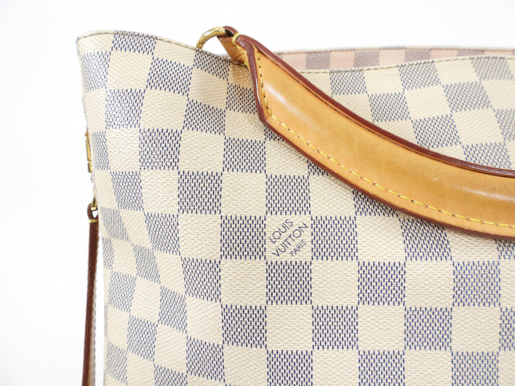 Louis Vuitton Damier Azur Soffi Two-Way Shoulder Tote Bag