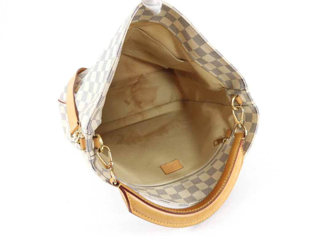 Louis Vuitton Damier Azur Soffi Two-Way Shoulder Tote Bag
