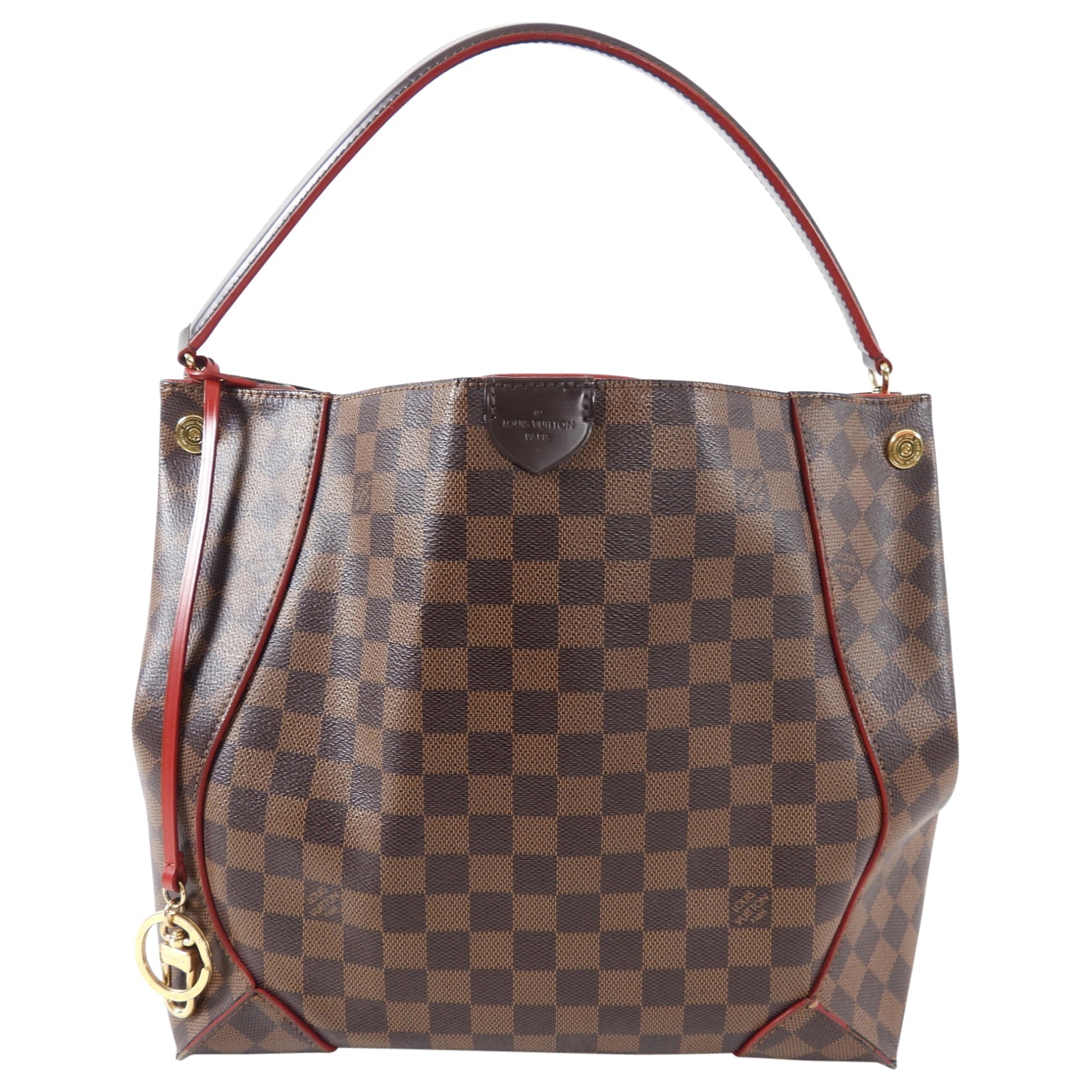 Louis Vuitton Damier Ebene Caissa Hobo Bag