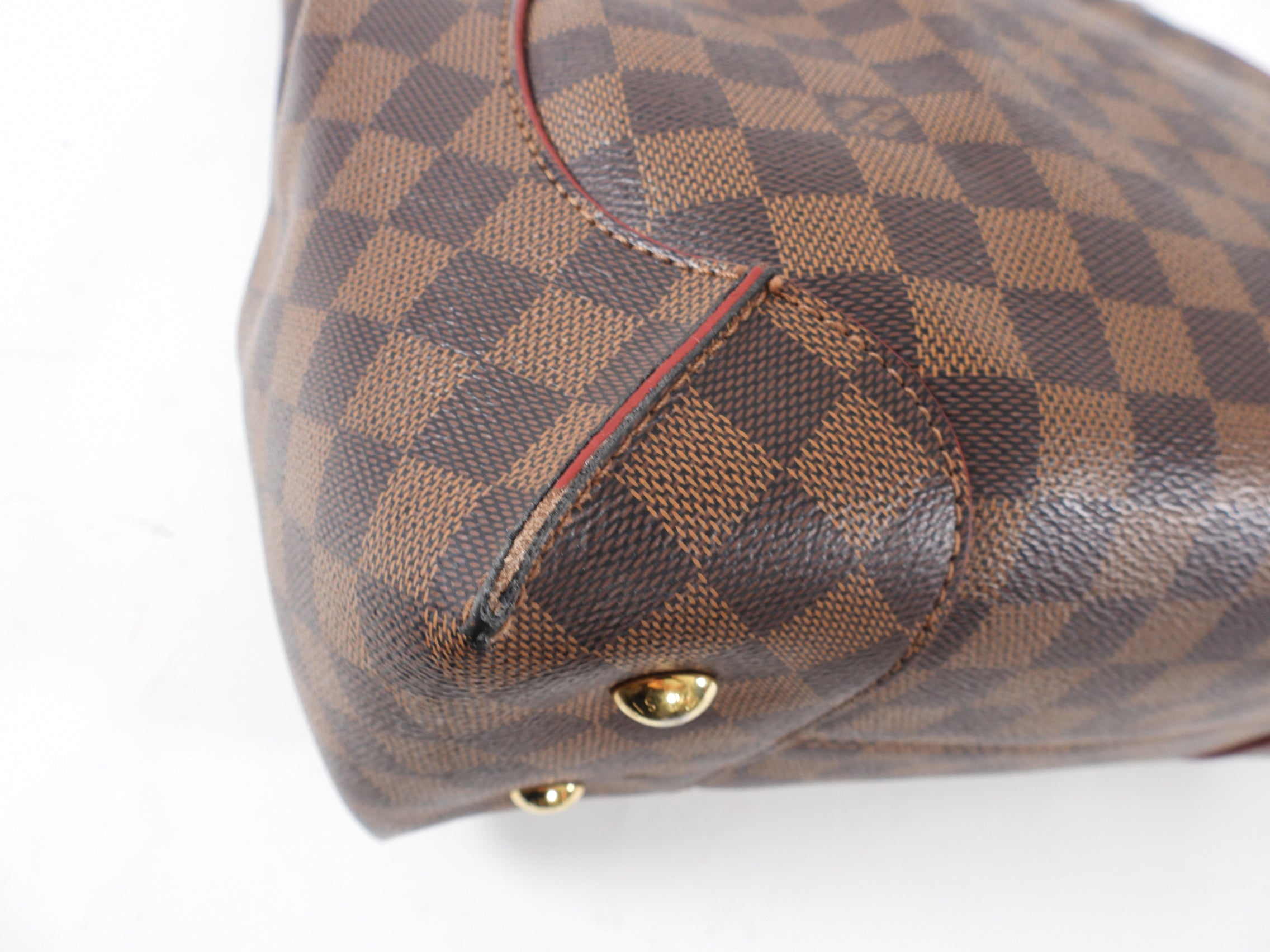 Louis Vuitton Damier Ebene Caissa Hobo Bag