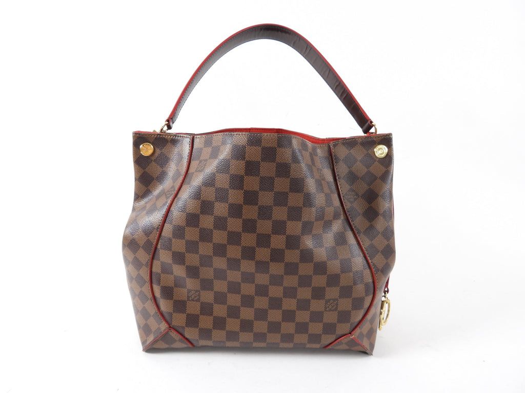 Louis Vuitton Damier Ebene Caissa Hobo Bag