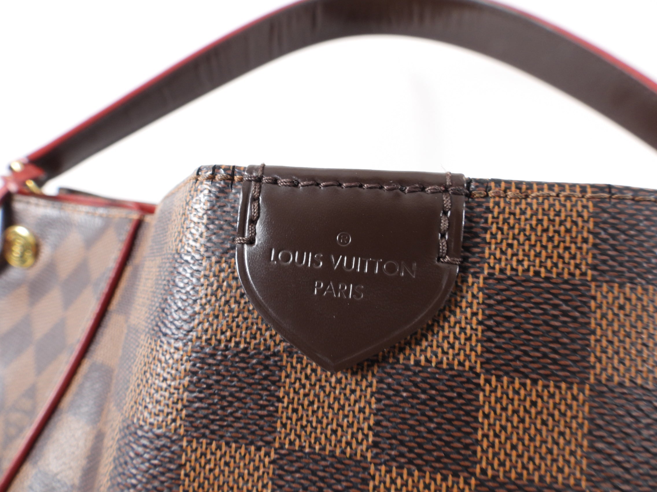 Louis Vuitton Damier Ebene Caissa Hobo Bag