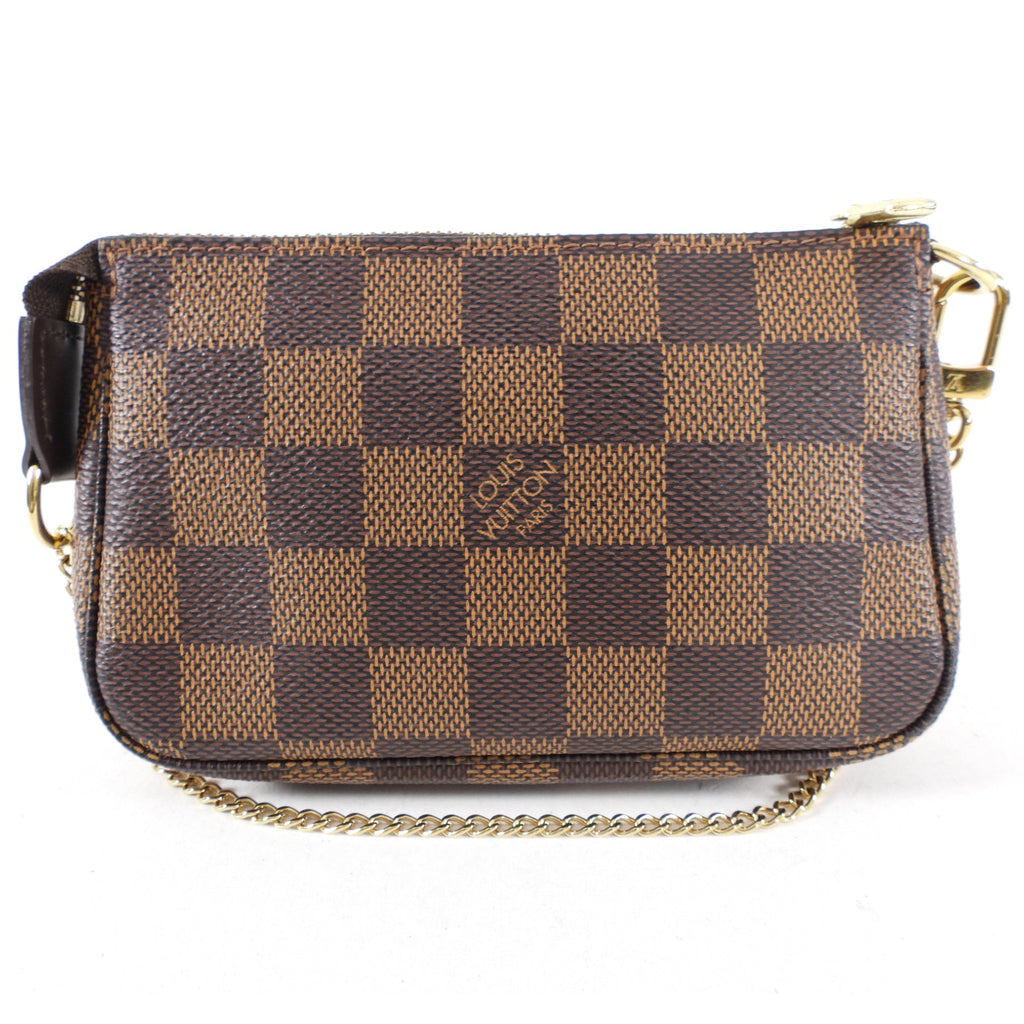 Louis Vuitton Damier Ebene Mini Pochette Accessoires Bag