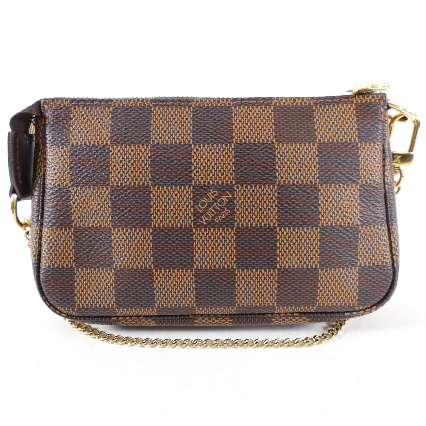 Louis Vuitton Damier Ebene Mini Pochette Accessoires Bag