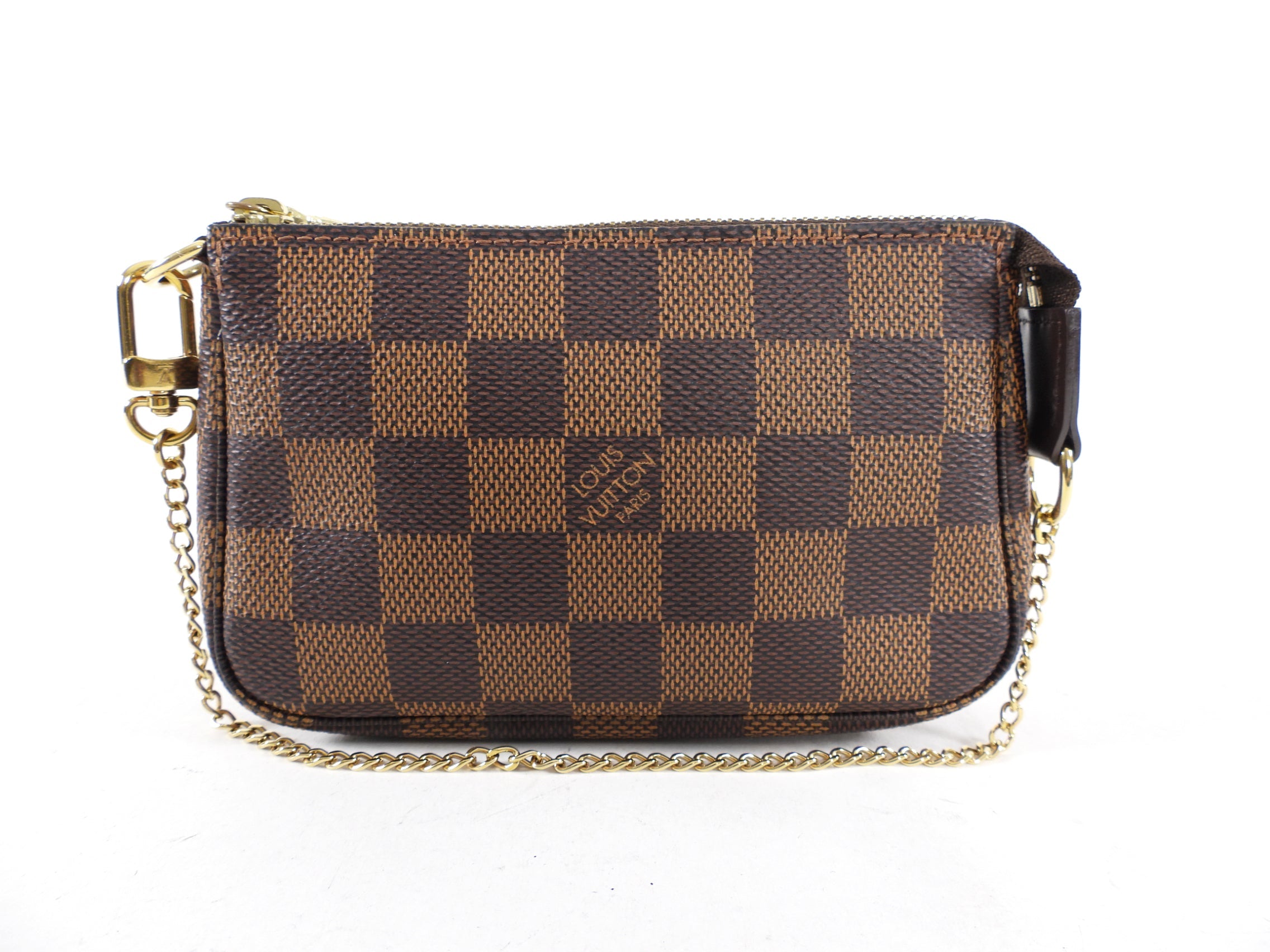 Louis Vuitton Damier Ebene Mini Pochette Accessoires Bag