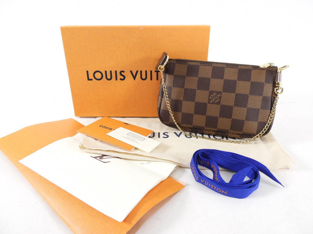Louis Vuitton Damier Ebene Mini Pochette Accessoires Bag