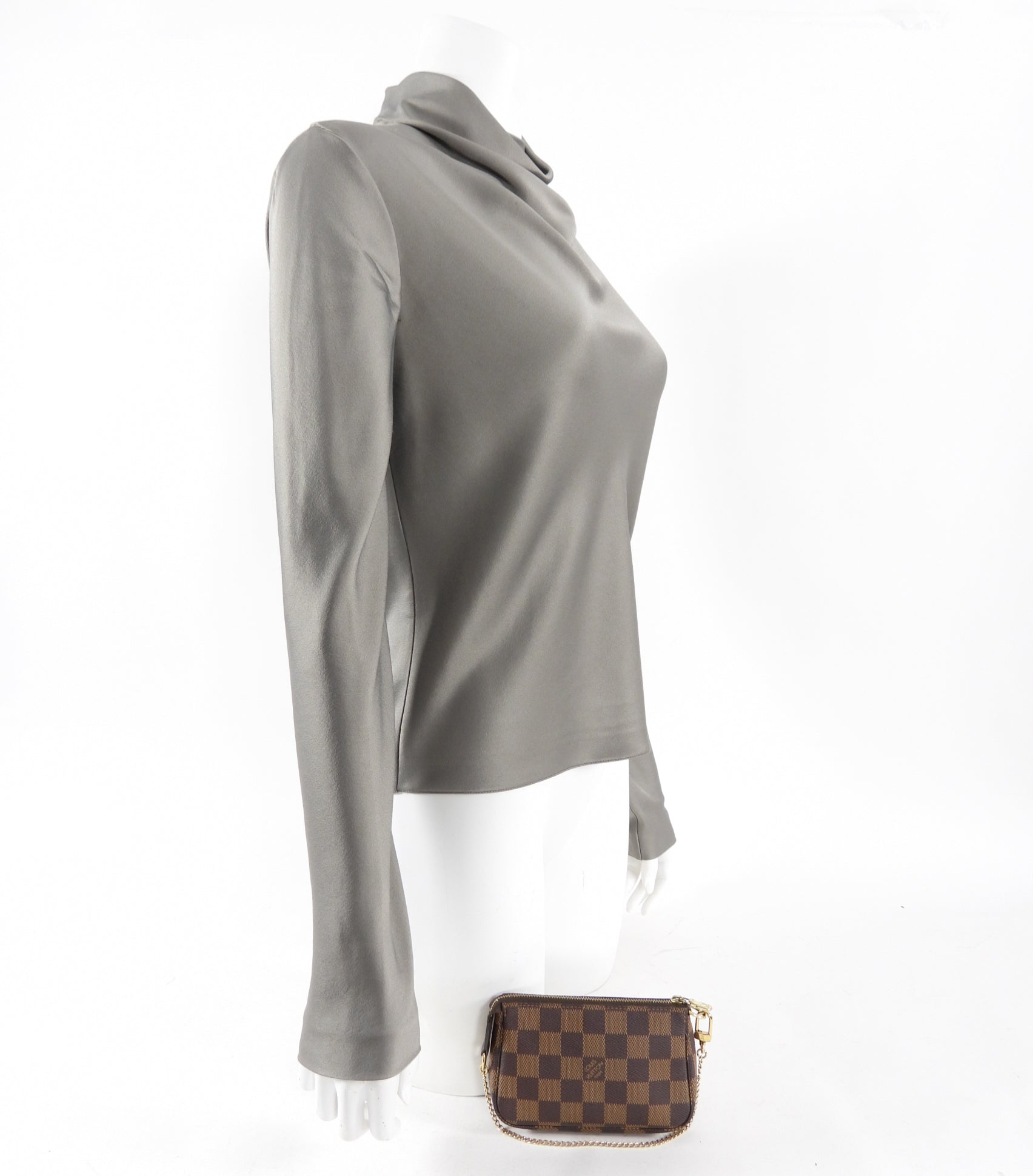 Louis Vuitton Damier Ebene Mini Pochette Accessoires Bag
