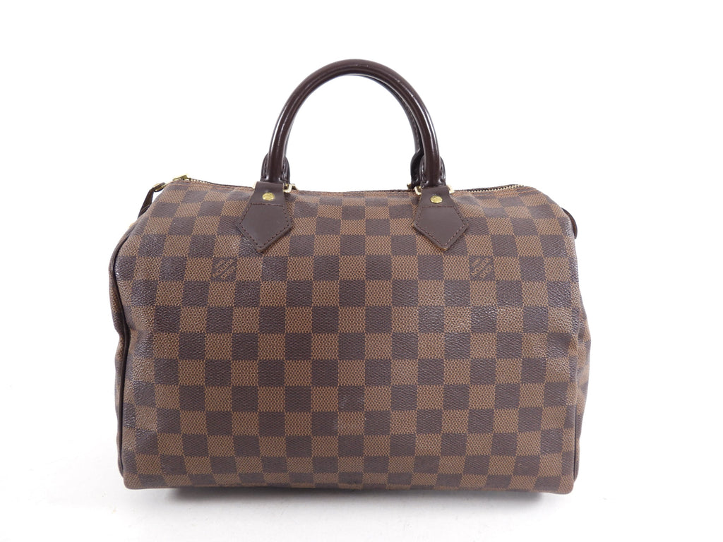 Louis Vuitton Damier Ebene Speedy 30 Bag