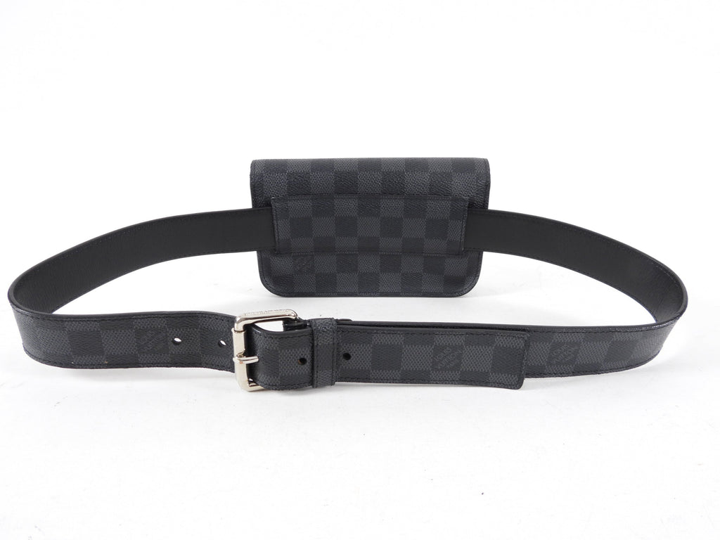 Louis Vuitton Damier Graphite Small Pouch Belt Bag