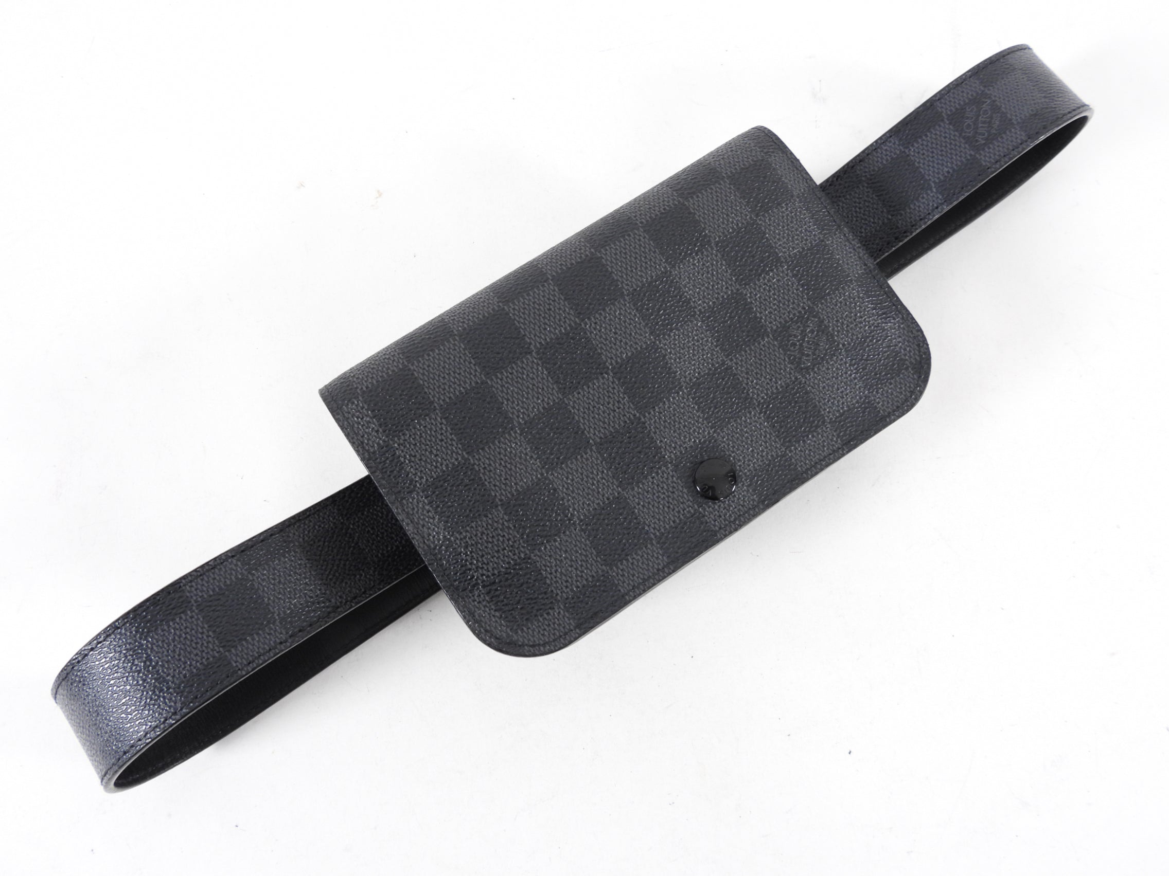 Louis Vuitton Damier Graphite Small Pouch Belt Bag