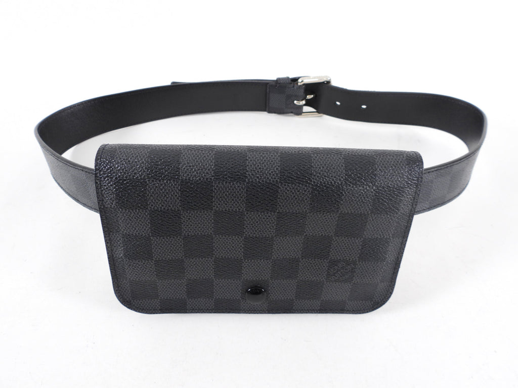 Louis Vuitton Damier Graphite Small Pouch Belt Bag