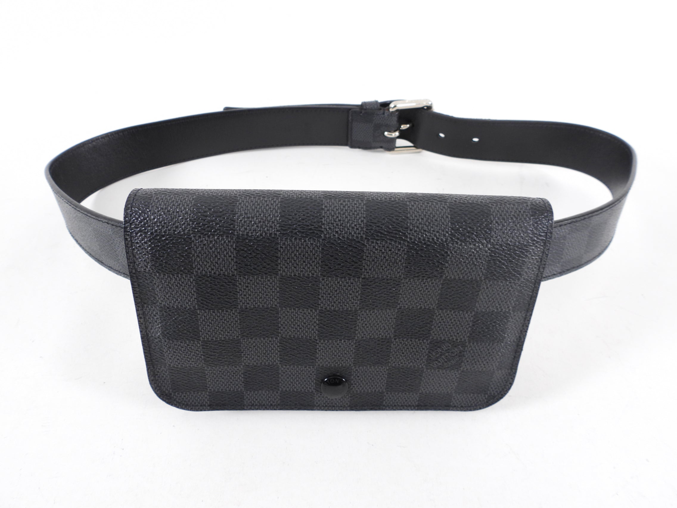 Louis Vuitton Damier Graphite Small Pouch Belt Bag