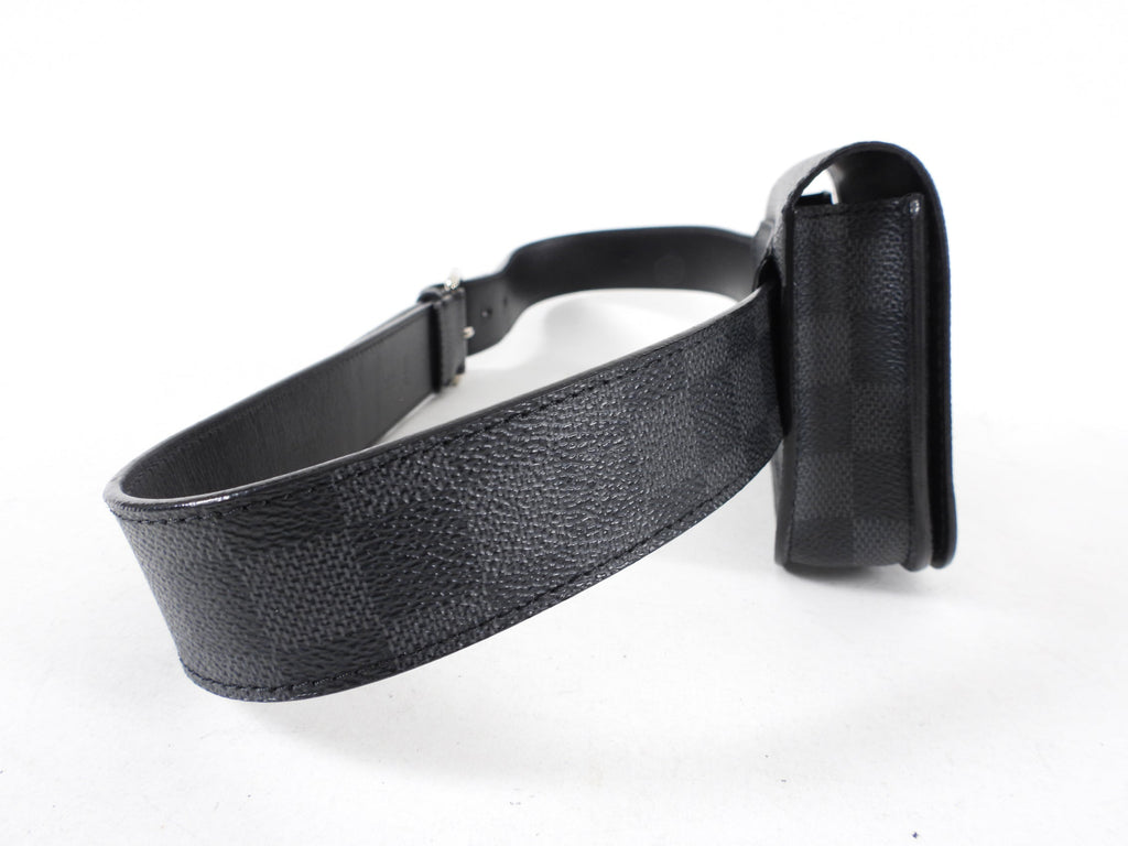 Louis Vuitton Damier Graphite Small Pouch Belt Bag