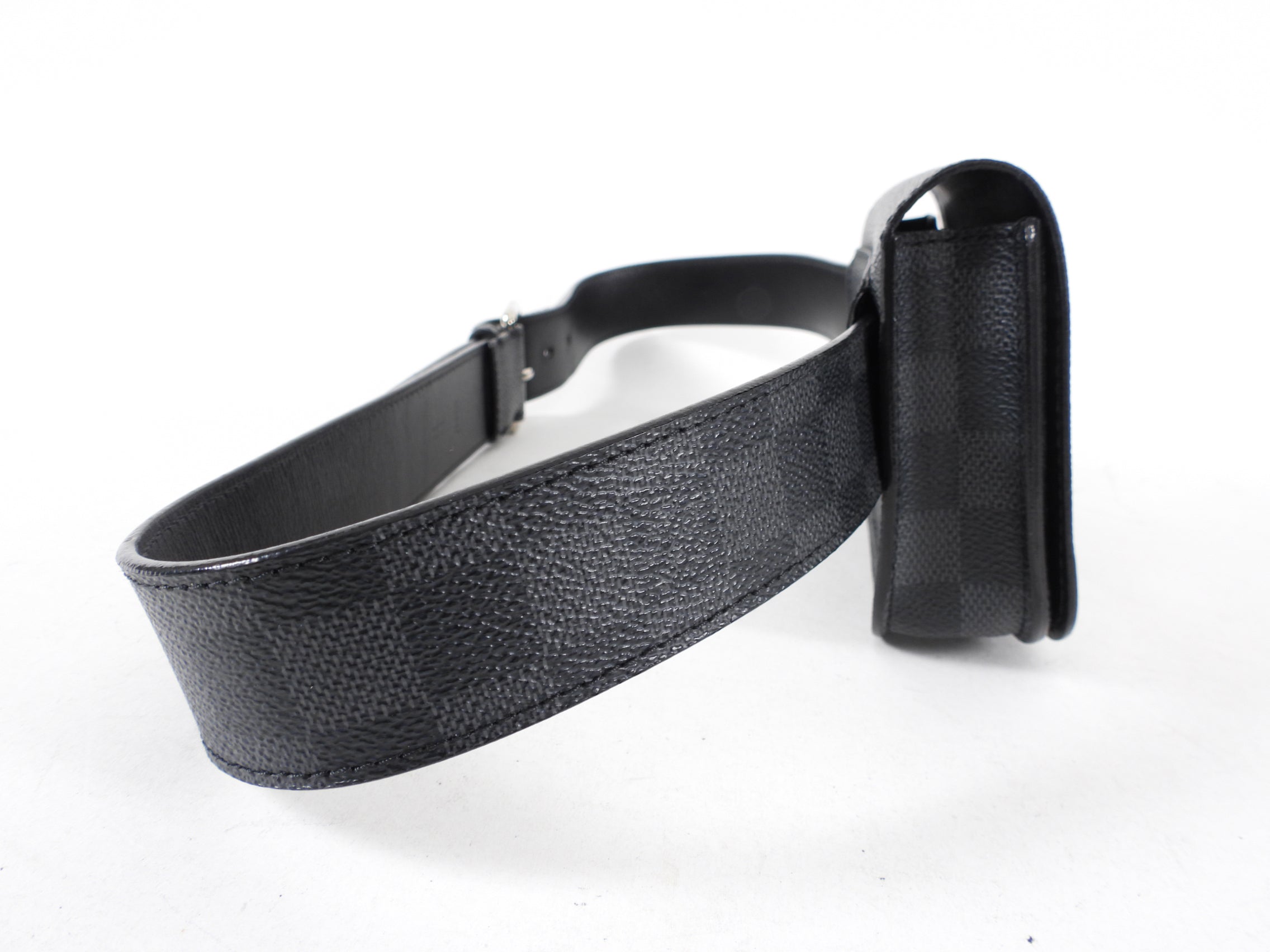 Louis Vuitton Damier Graphite Small Pouch Belt Bag