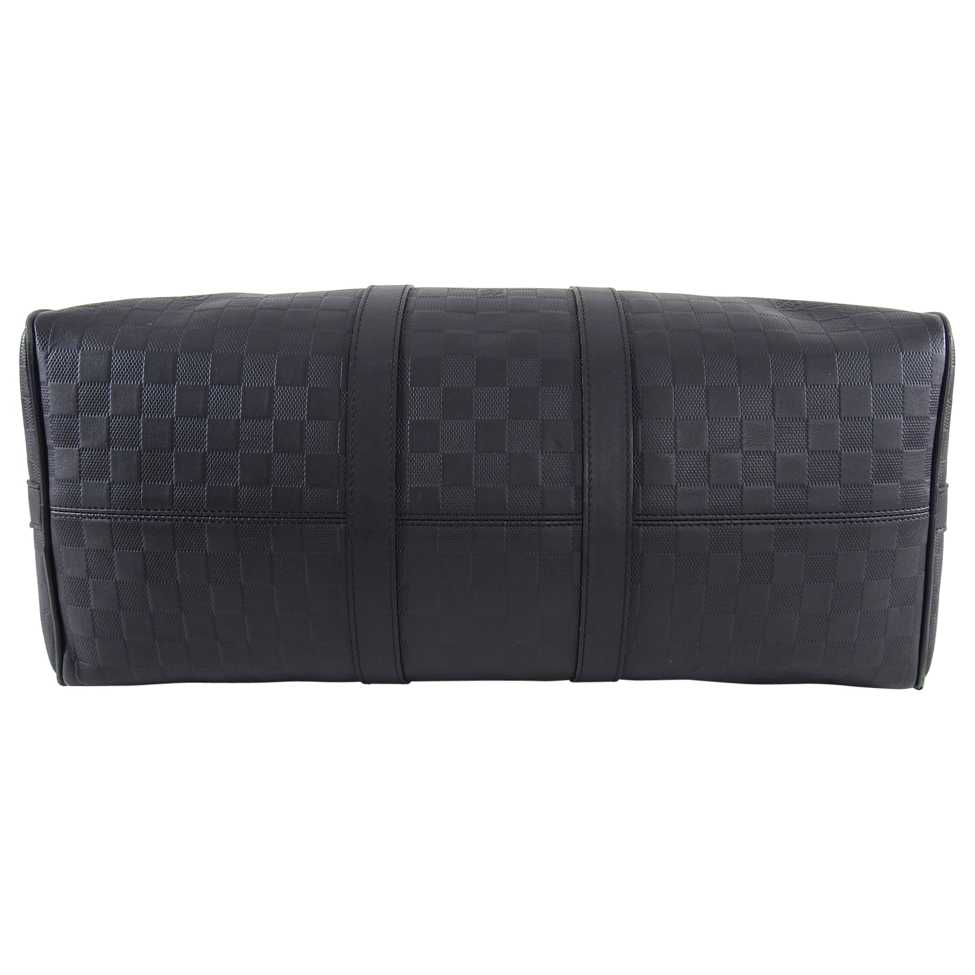 Louis Vuitton Damier Infini Black Keepall Bandouliere 45