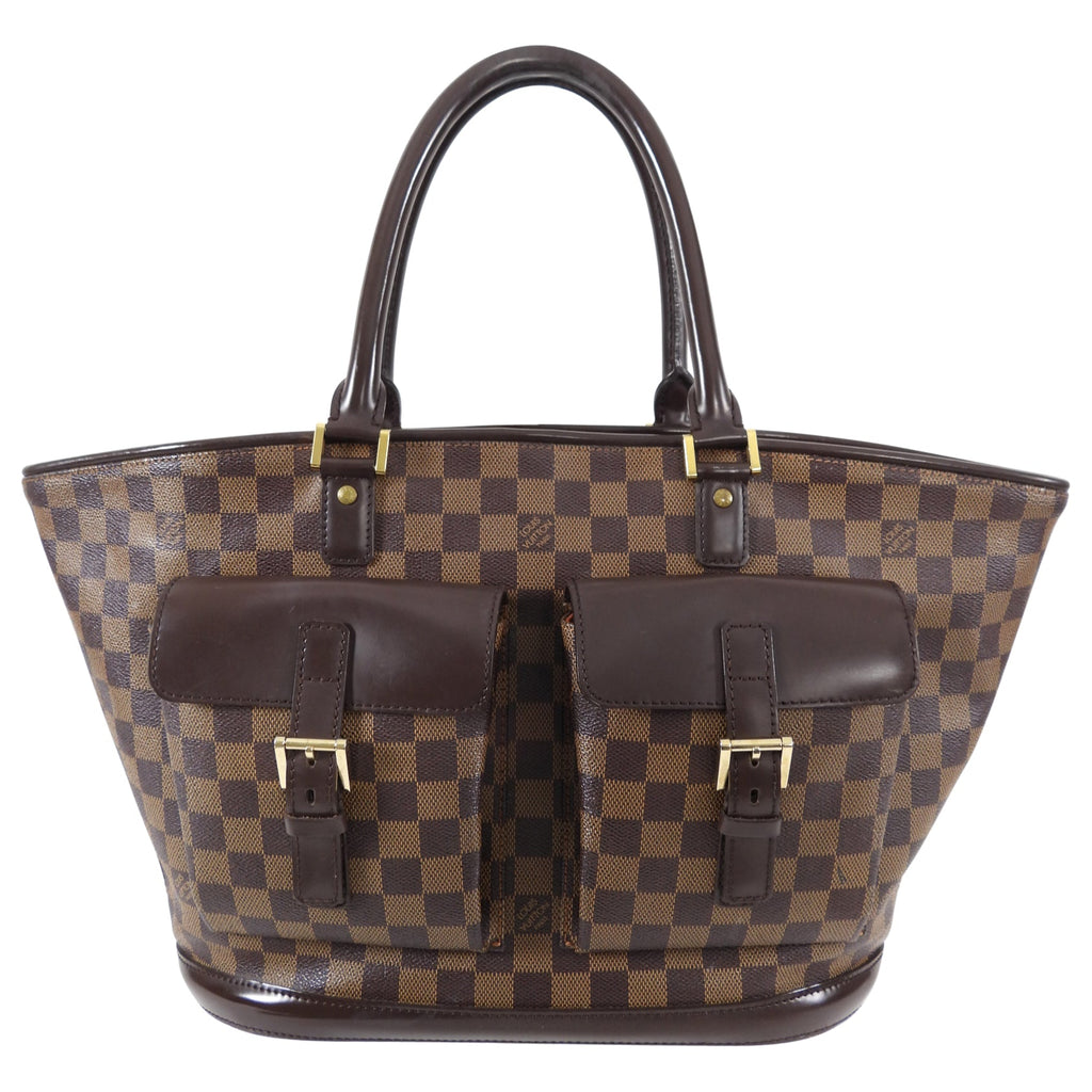 Louis Vuitton Damier Ebene Manosque GM Tote Bag