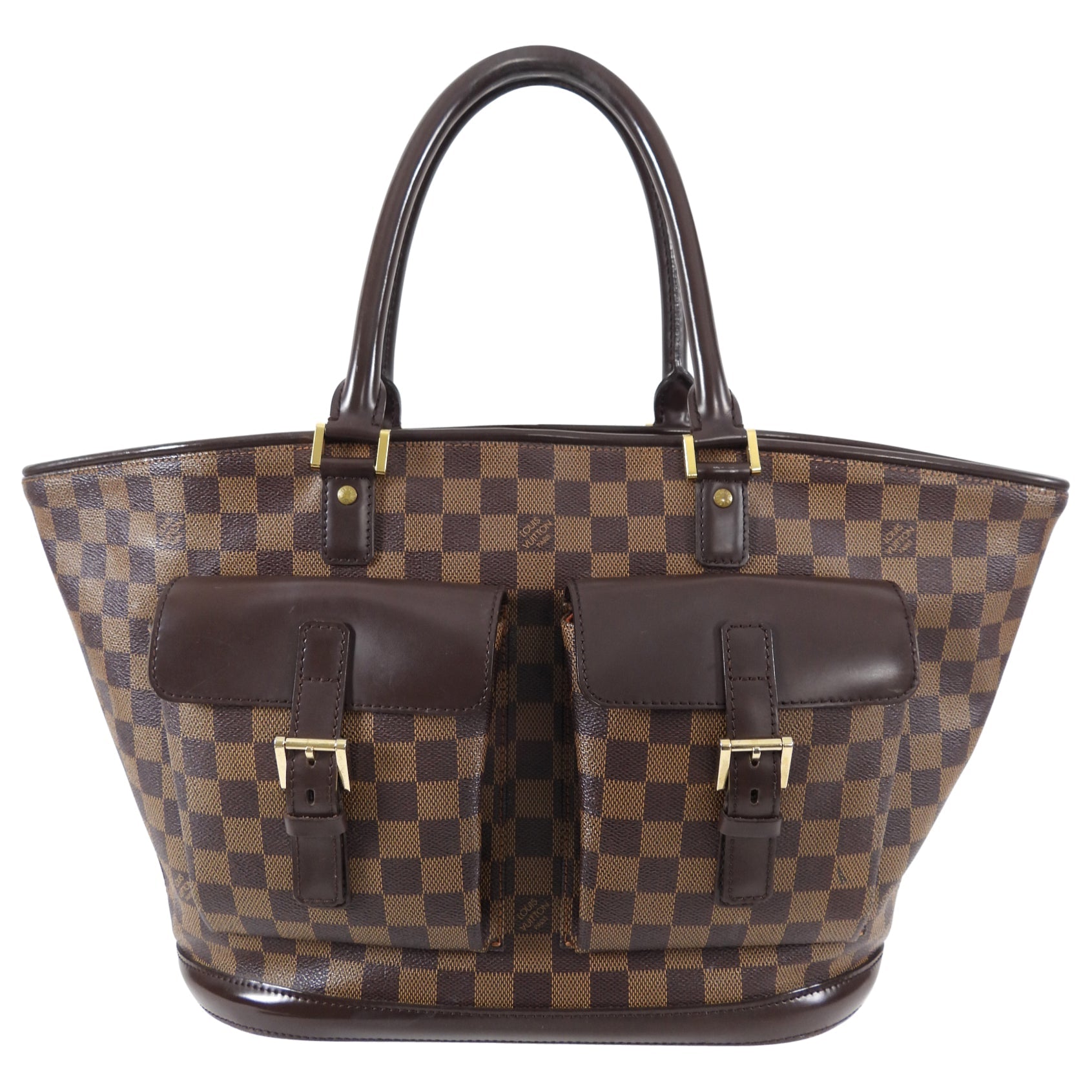 Louis Vuitton Damier Ebene Manosque GM Tote Bag