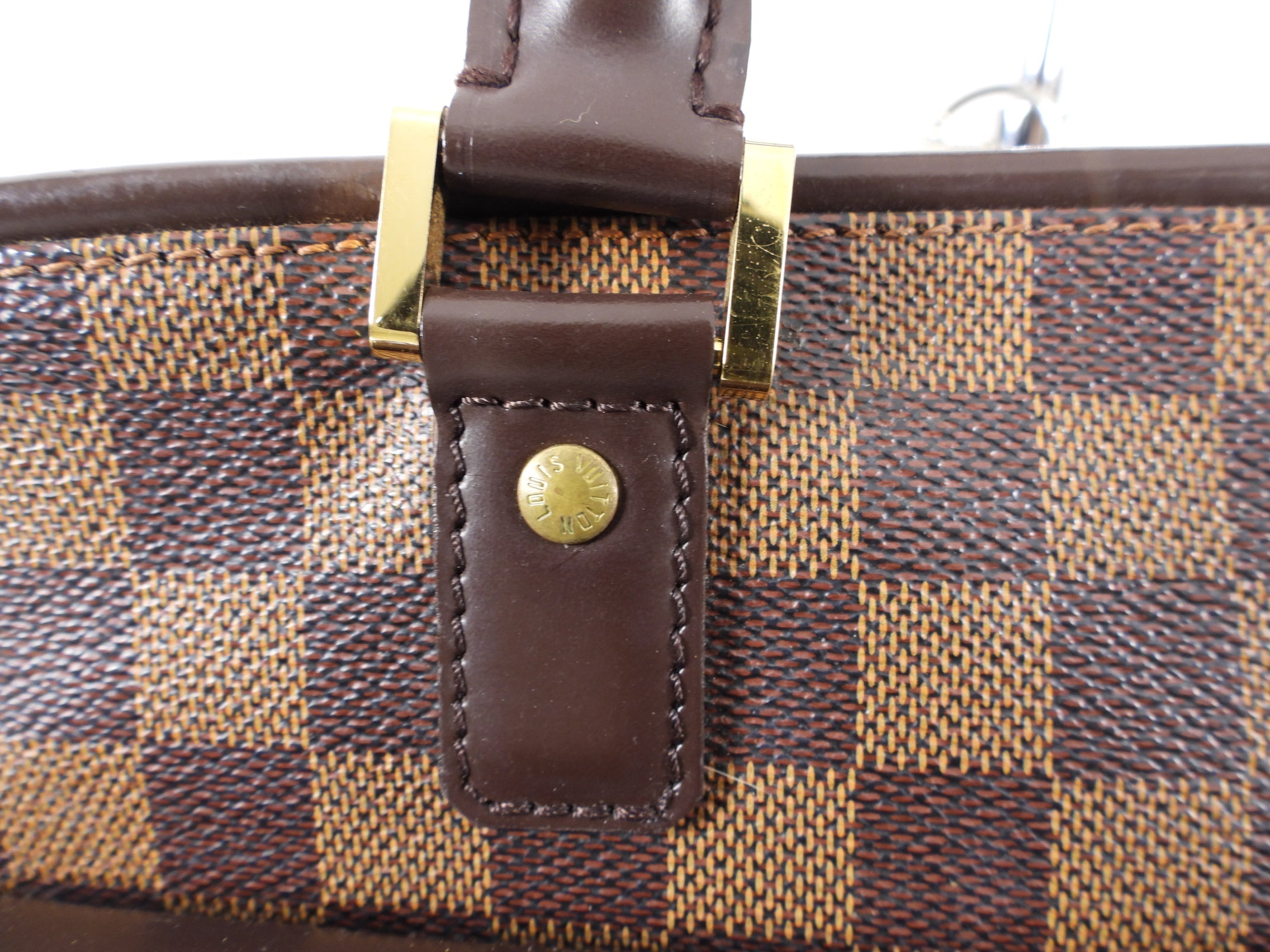 Louis Vuitton Damier Ebene Manosque GM Tote Bag
