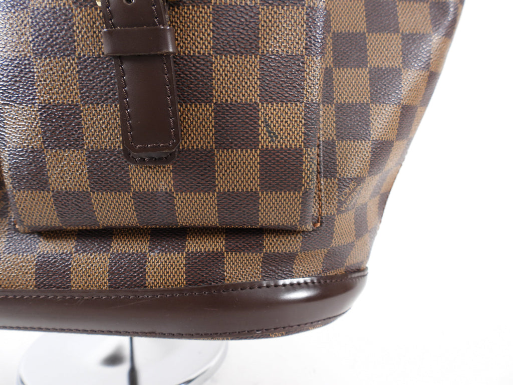 Louis Vuitton Damier Ebene Manosque GM Tote Bag