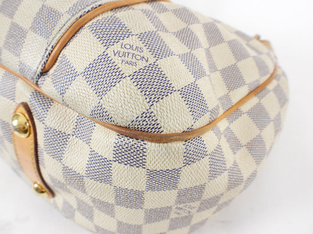 Louis Vuitton Damier Azur Galleria Shoulder Bag