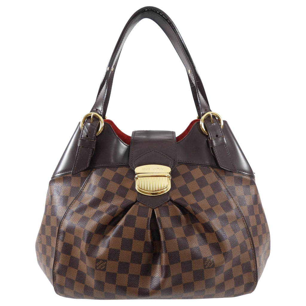 Louis Vuitton Damier Ebene Sistina Hobo Shoulder Bag