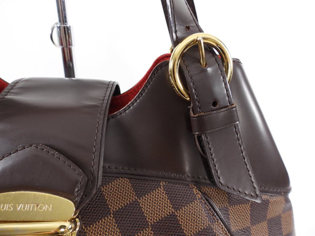 Louis Vuitton Damier Ebene Sistina Hobo Shoulder Bag