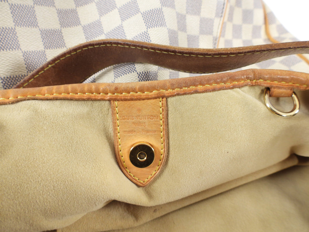 Louis Vuitton Damier Azur Galleria Shoulder Bag