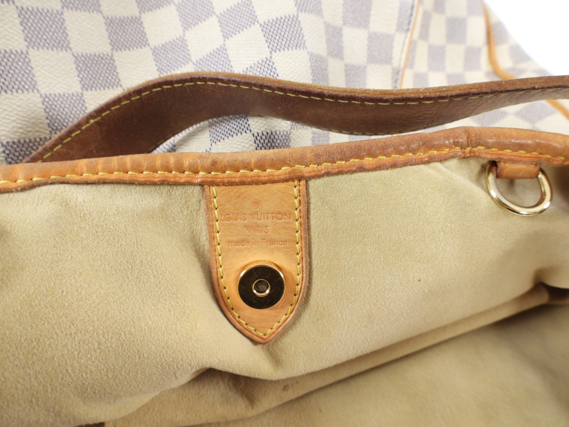 Louis Vuitton Damier Azur Galleria Shoulder Bag