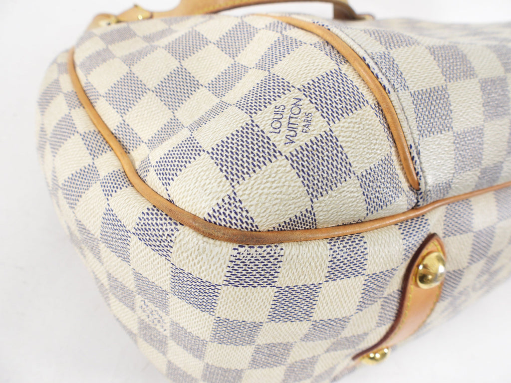 Louis Vuitton Damier Azur Galleria Shoulder Bag
