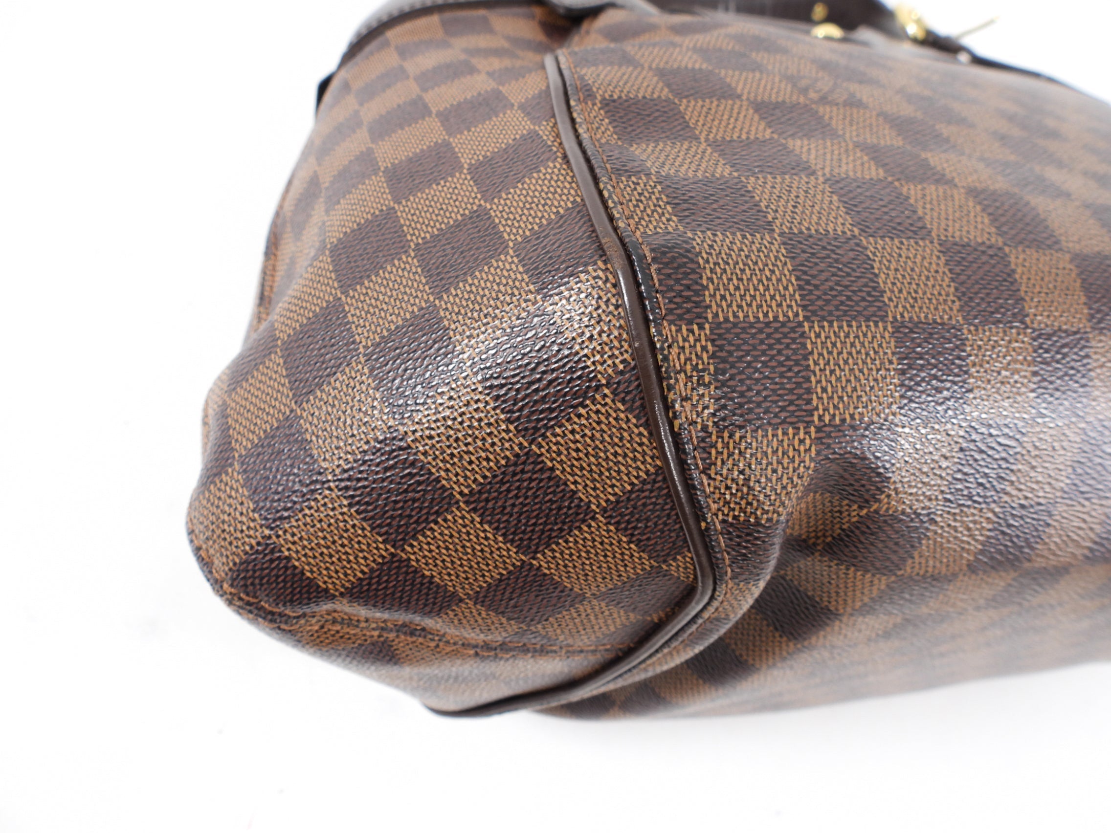Louis Vuitton Damier Ebene Sistina Hobo Shoulder Bag