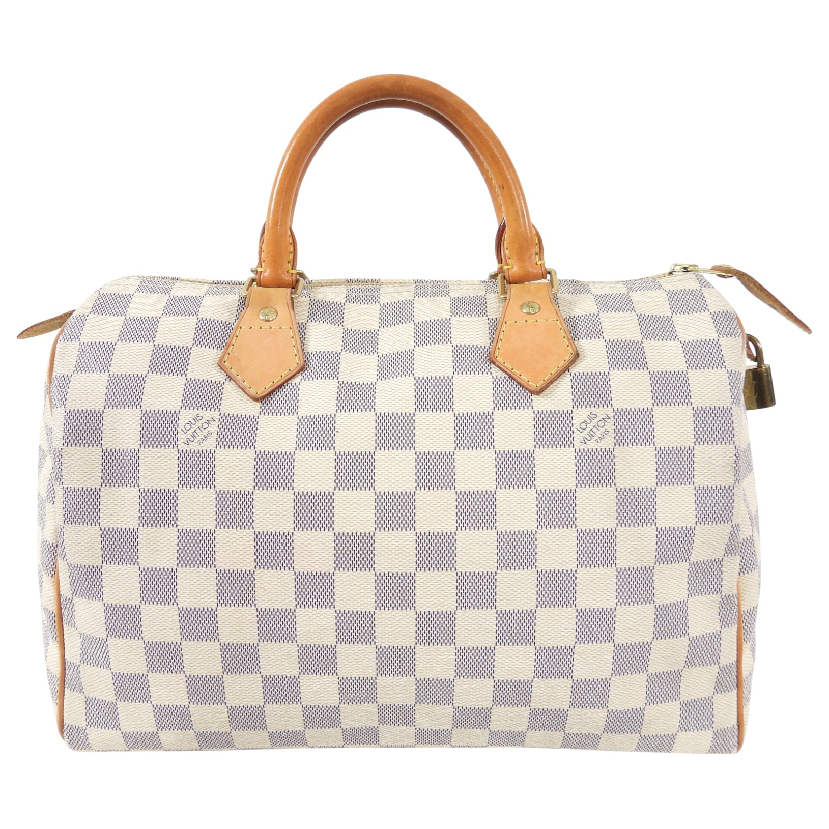 Louis Vuitton Damier Azur Speedy 30 Doctor Bag