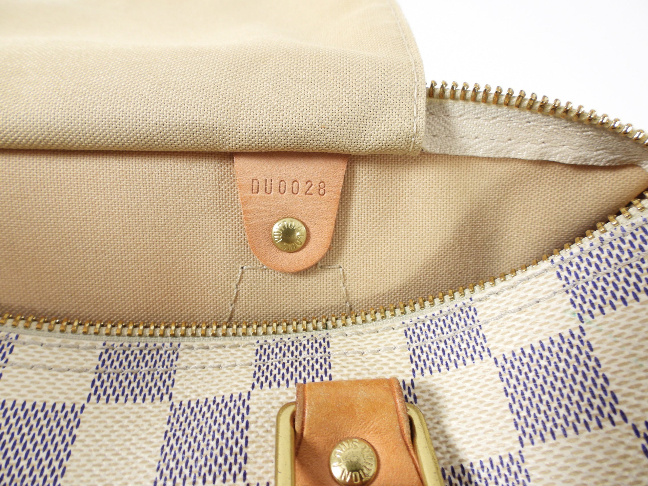 Louis Vuitton Damier Azur Speedy 30 Doctor Bag