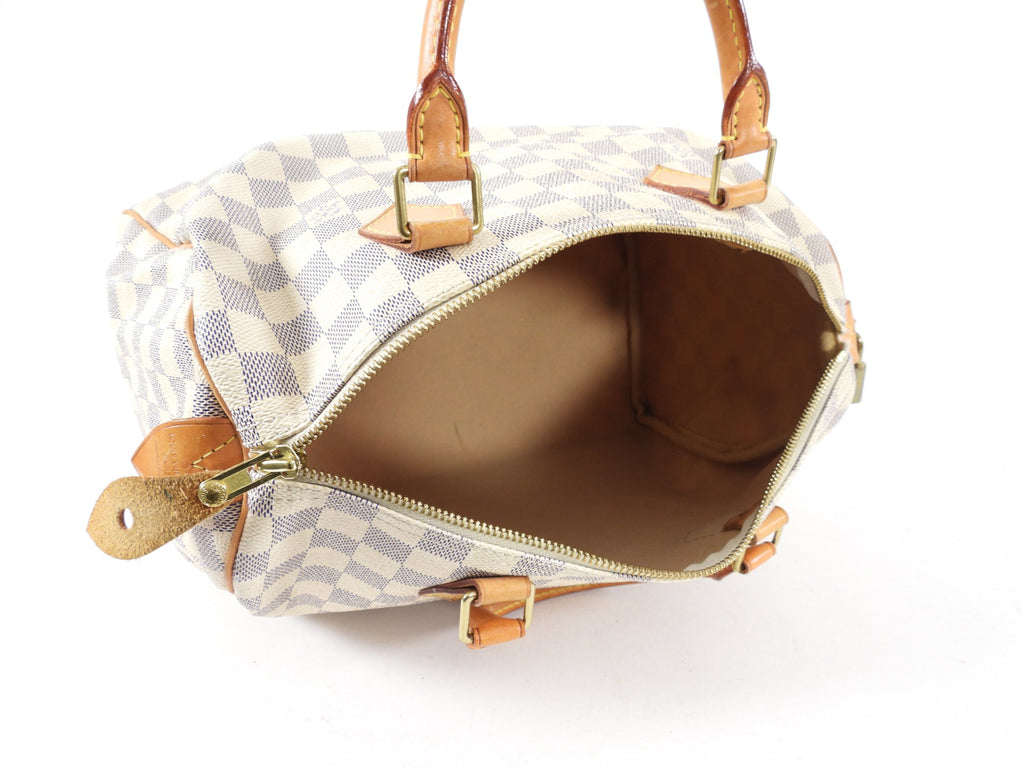 Louis Vuitton Damier Azur Speedy 30 Doctor Bag