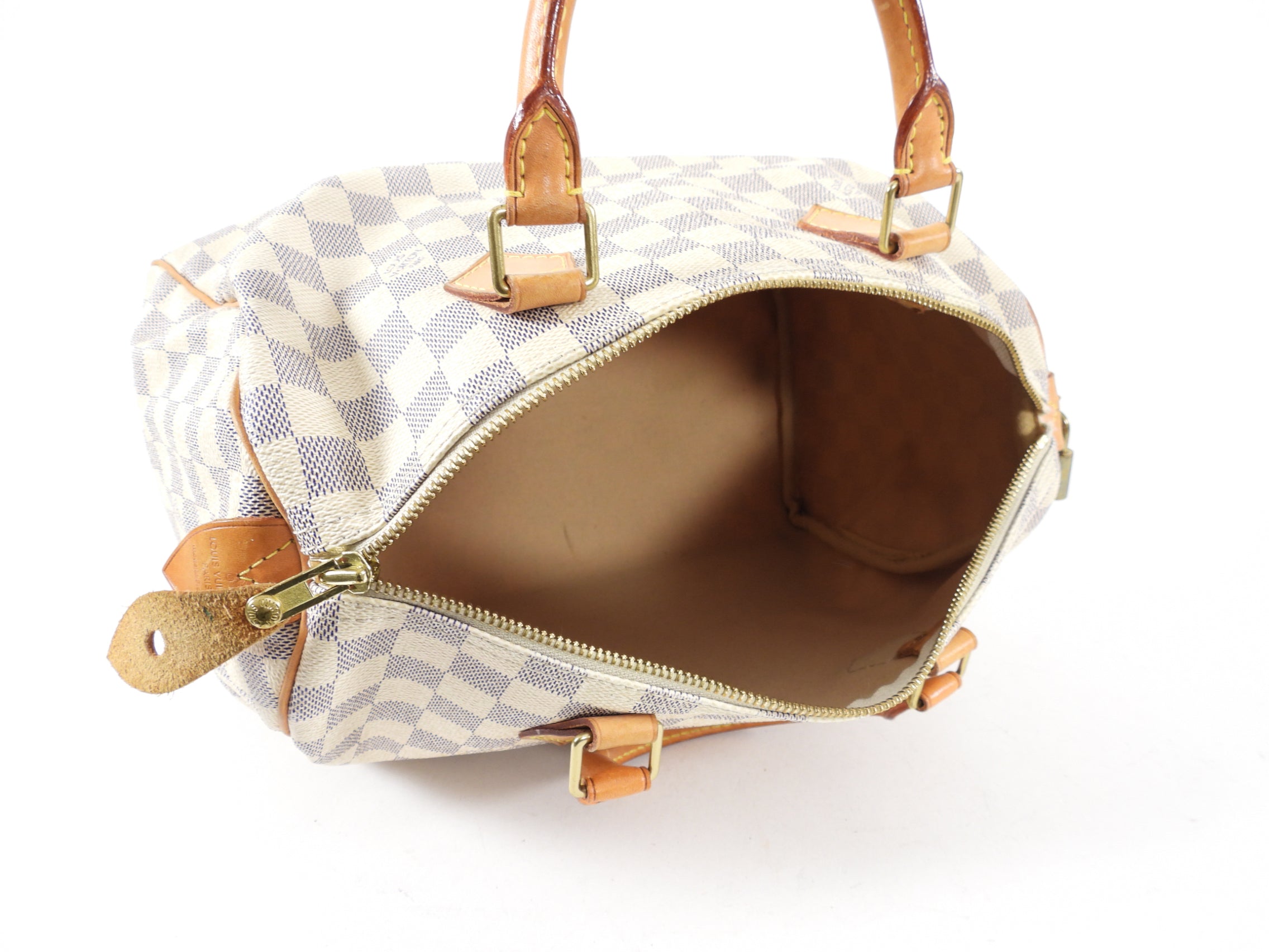 Louis Vuitton Damier Azur Speedy 30 Doctor Bag