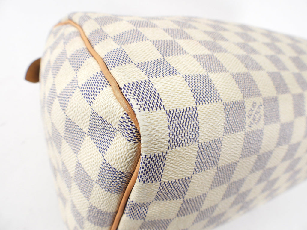 Louis Vuitton Damier Azur Speedy 30 Doctor Bag