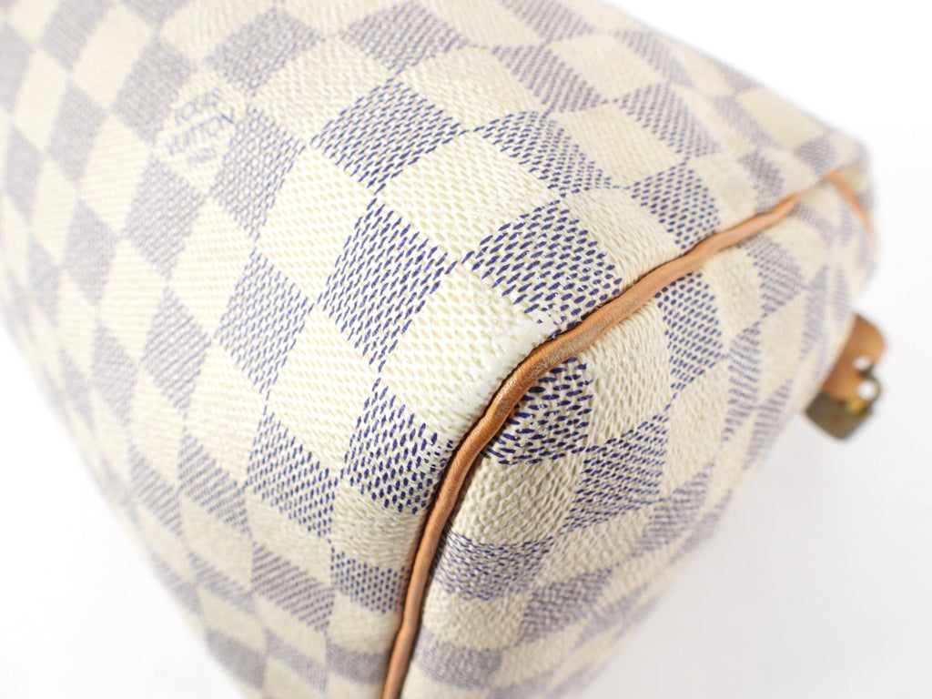 Louis Vuitton Damier Azur Speedy 30 Doctor Bag