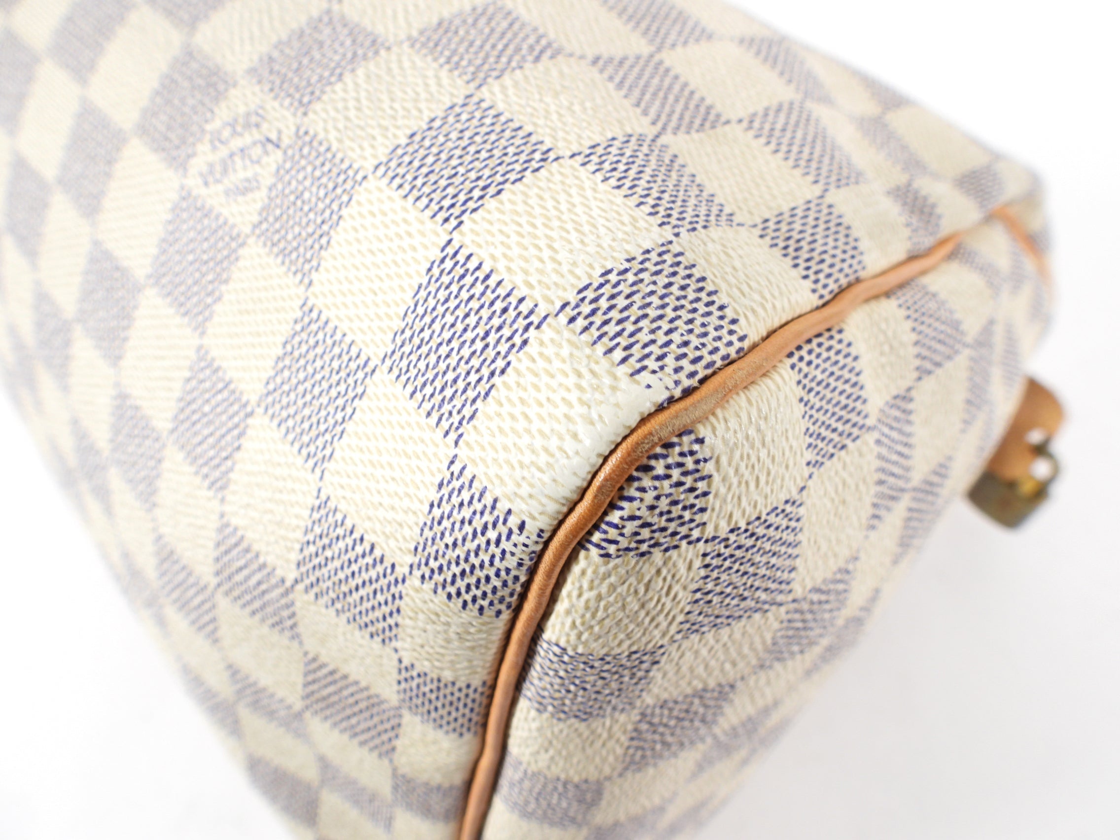 Louis Vuitton Damier Azur Speedy 30 Doctor Bag