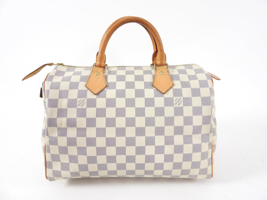Louis Vuitton Damier Azur Speedy 30 Doctor Bag