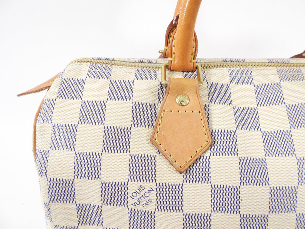 Louis Vuitton Damier Azur Speedy 30 Doctor Bag