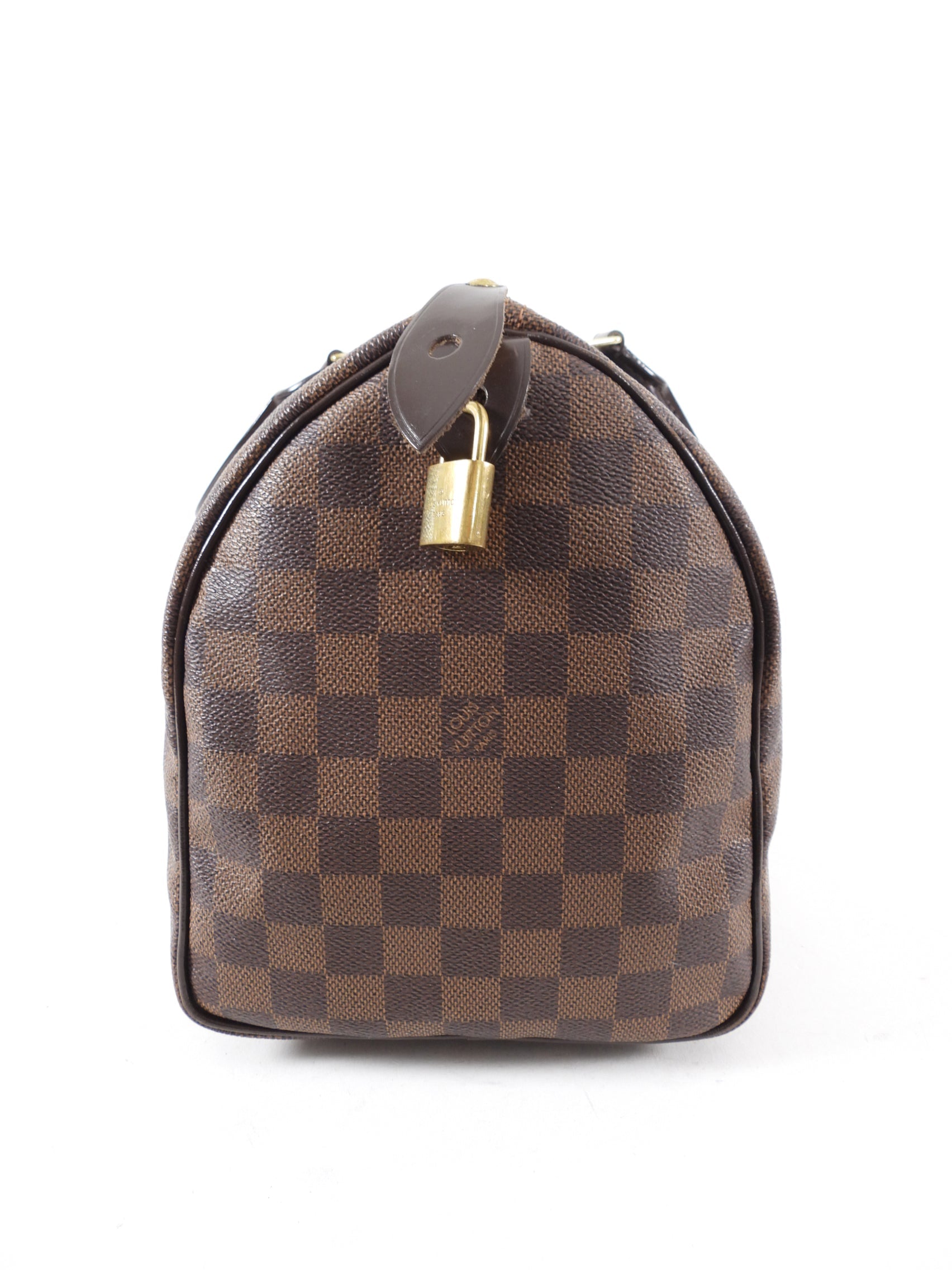 Louis Vuitton Damier Ebene Speedy 30 Doctor Duffle Bag