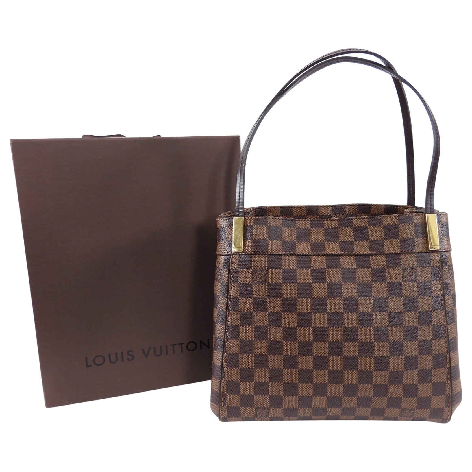 Louis Vuitton Damier Ebene Marylebone PM Tote Bag