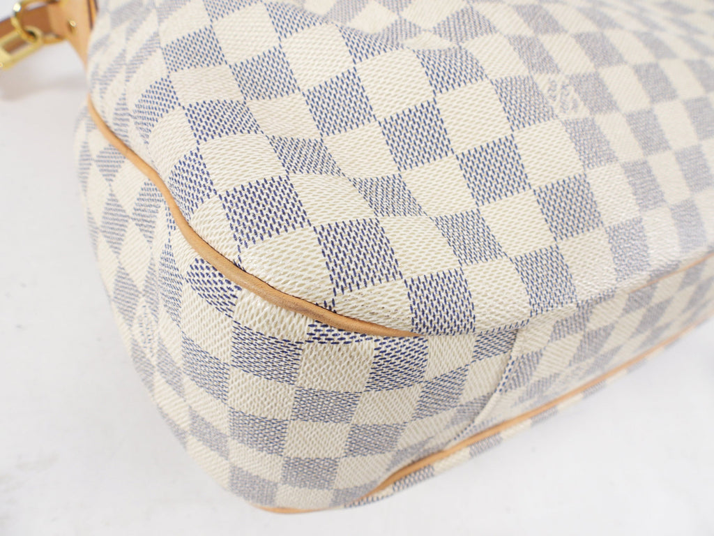 Louis Vuitton Damier Azur Evora MM 2-Way Shoulder Bag