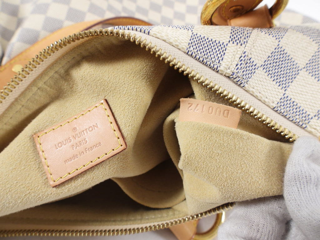 Louis Vuitton Damier Azur Evora MM 2-Way Shoulder Bag