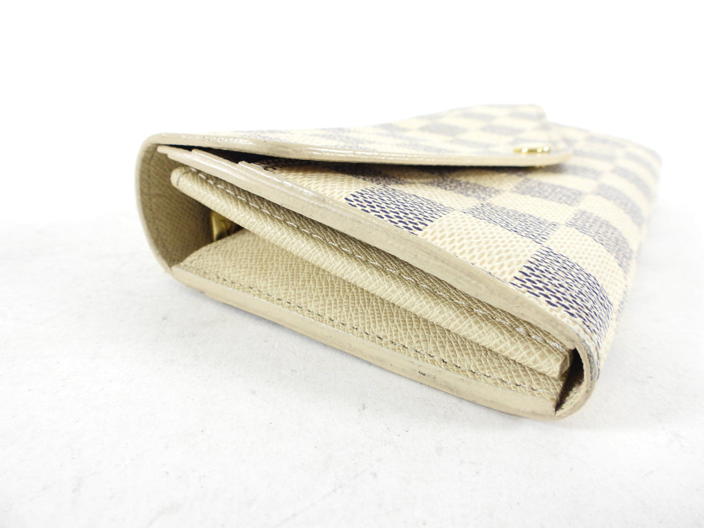 Louis Vuitton Damier Azur Sarah Long Wallet