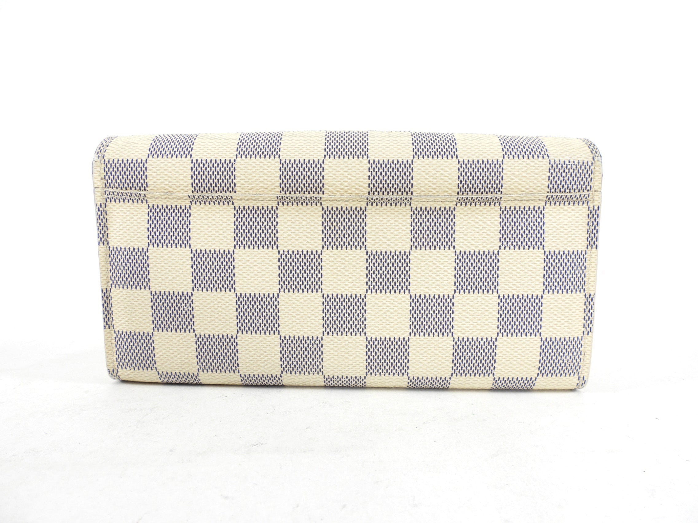 Louis Vuitton Damier Azur Sarah Long Wallet