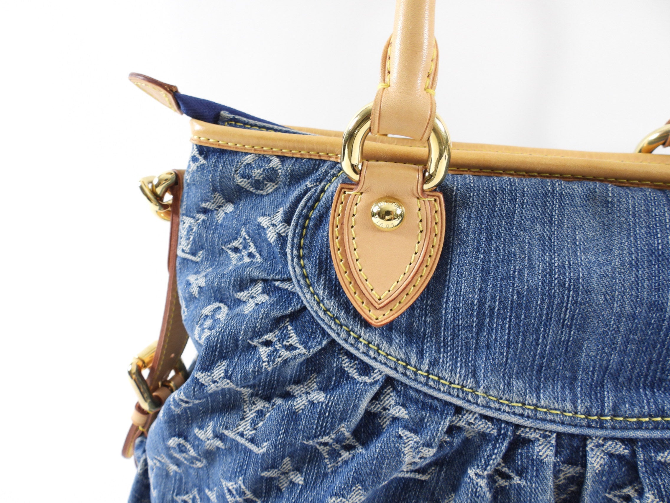 Louis Vuitton Monogram Denim Neo Cabby MM Bag