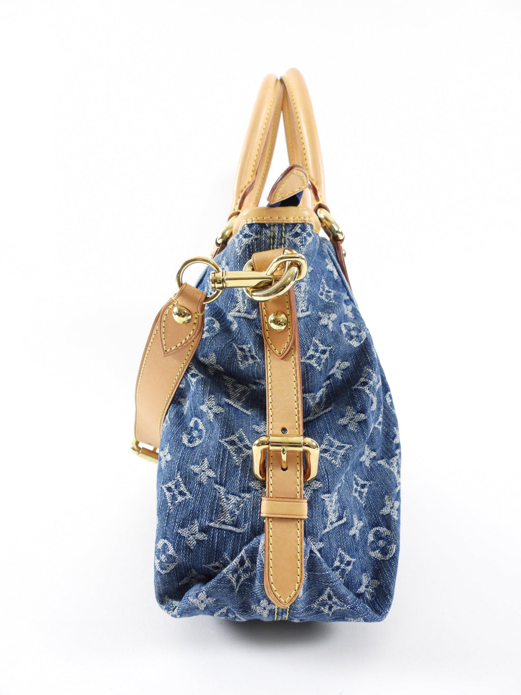 Louis Vuitton Monogram Denim Neo Cabby MM Bag