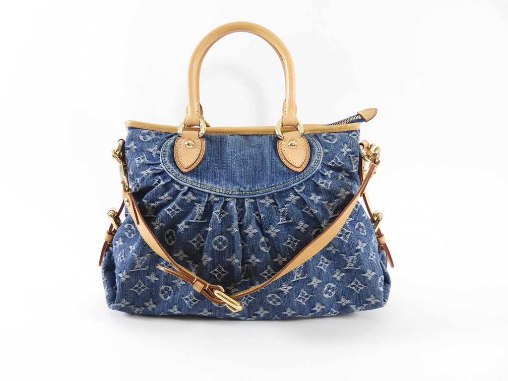 Louis Vuitton Monogram Denim Neo Cabby MM Bag